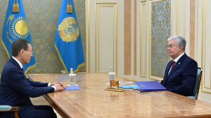 Мемлекет басшысы ОСК төрағасы Нұрлан Әбдіровті қабылдады