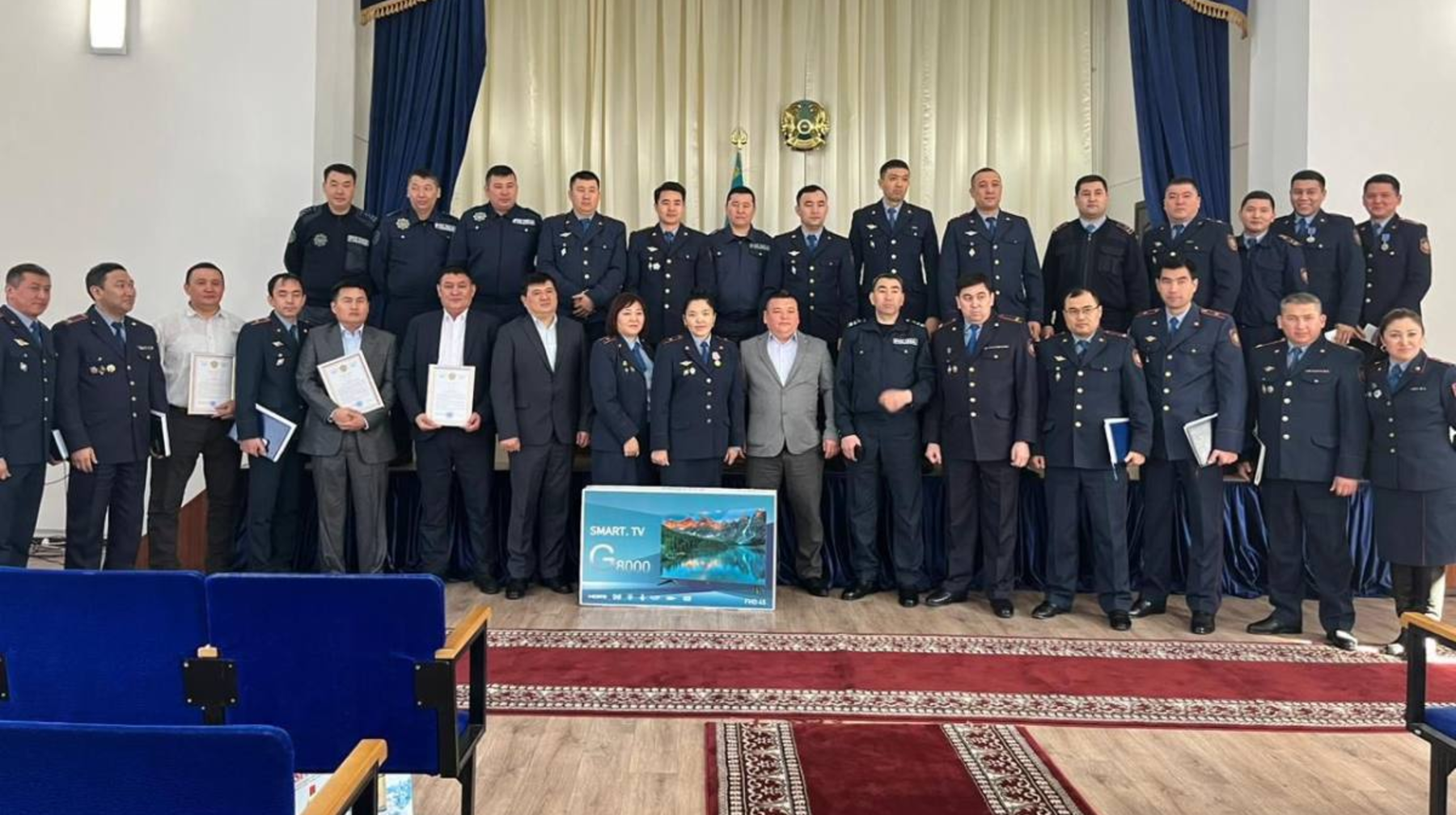 Алматыда ҚР ІІМ зейнеткері өз тәжірибесімен бөлісті