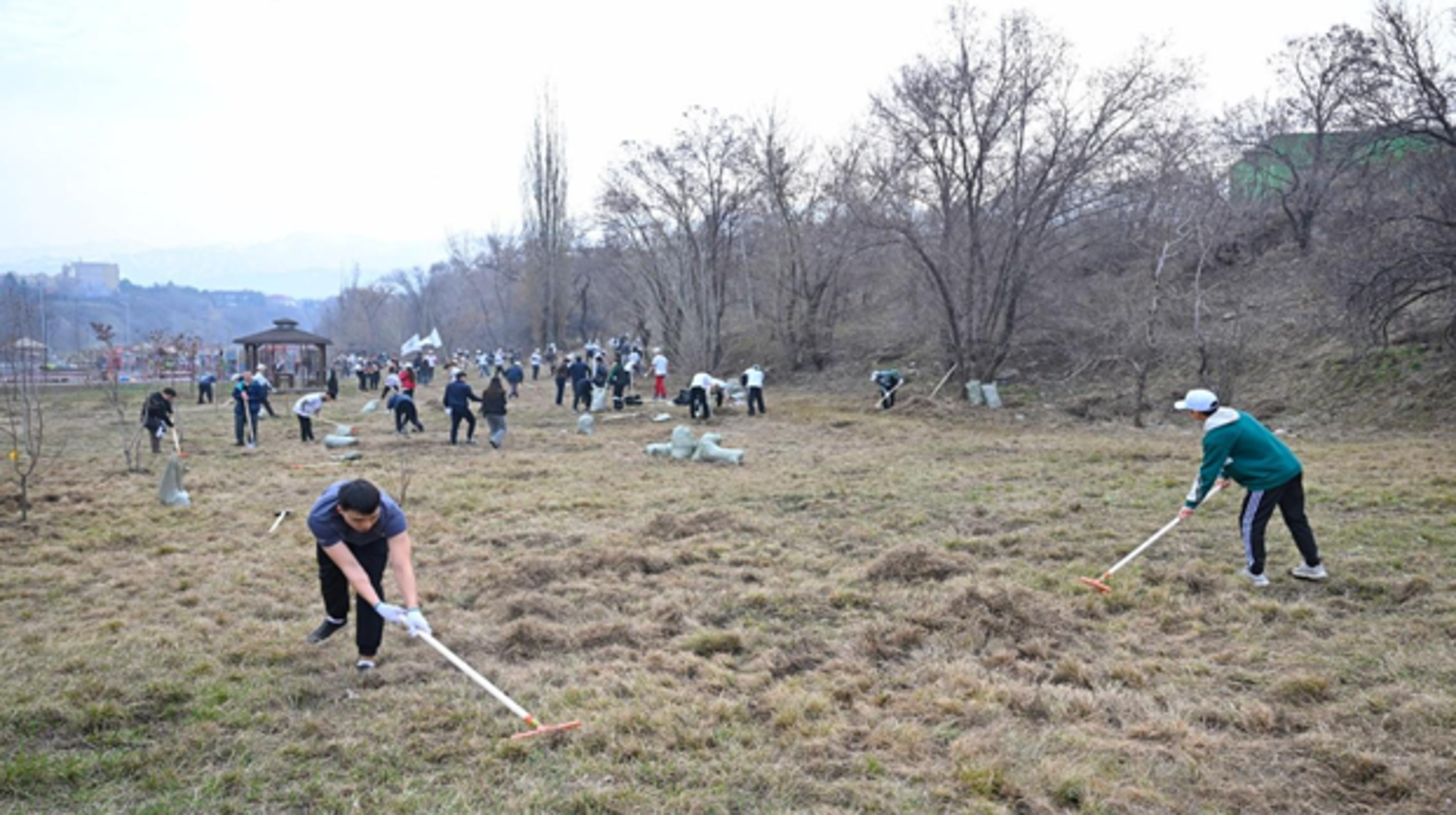 50 мыңнан астам алматылық көктемнің басты сенбілігіне қатысты