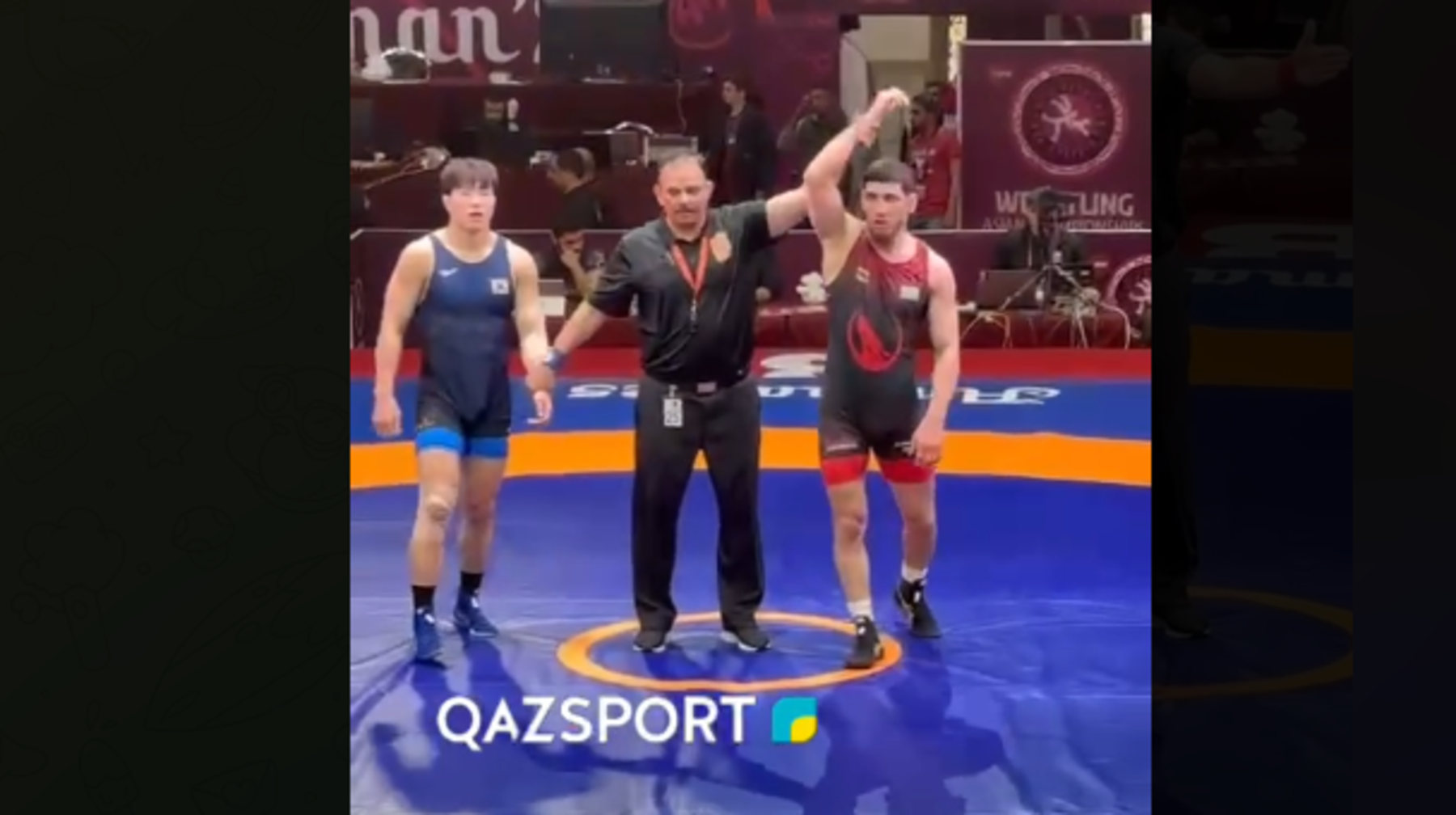 Ибраһим Магомадов Азия чемпионатында келесі кезеңге өтті