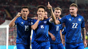 Футболдан Қазақстан құрамасы  тарихи межені еңсерді