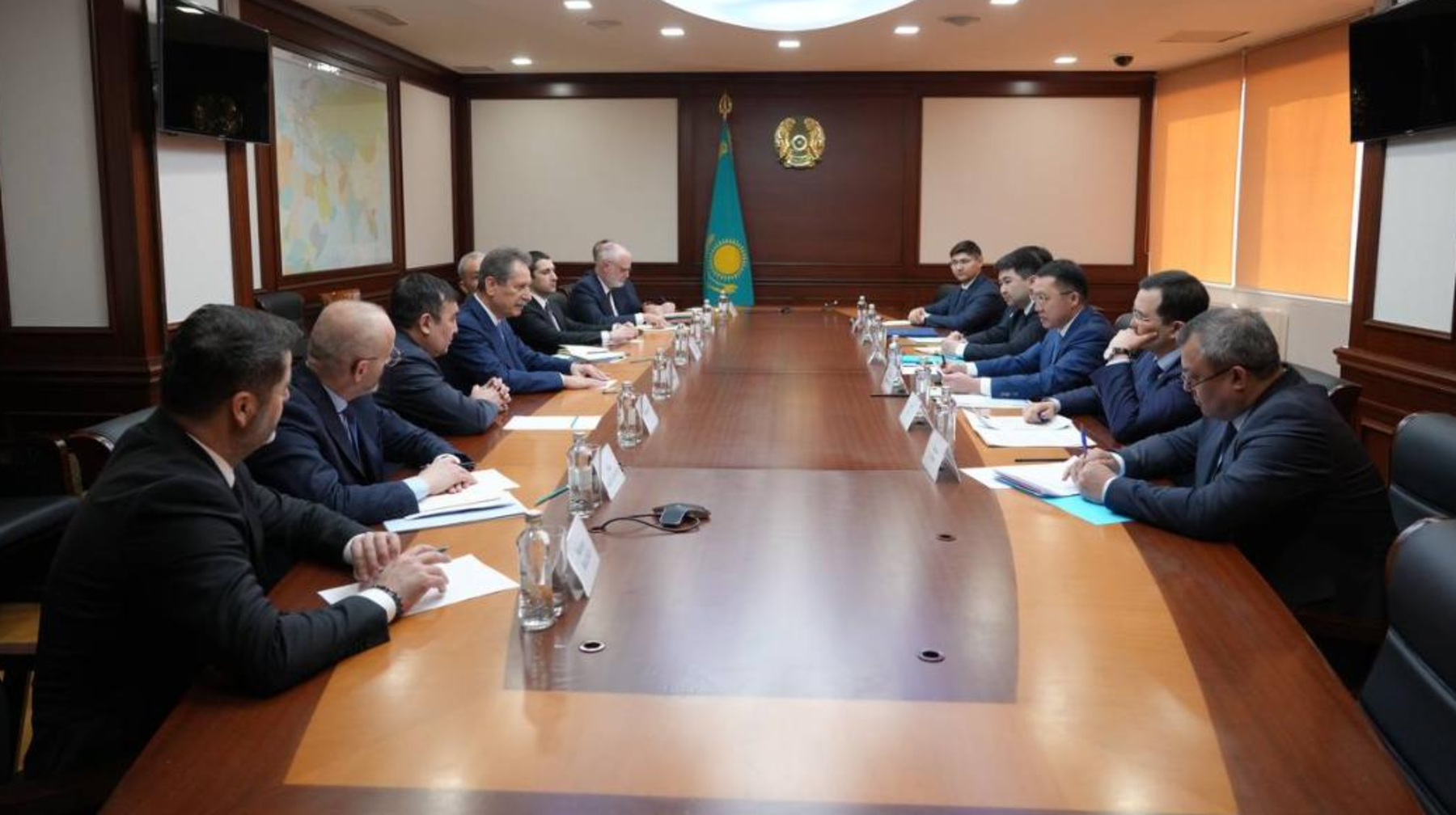 Көлік министрі  «Çalık Holding» түрік компаниясының басқарма Төрағасымен кездесті