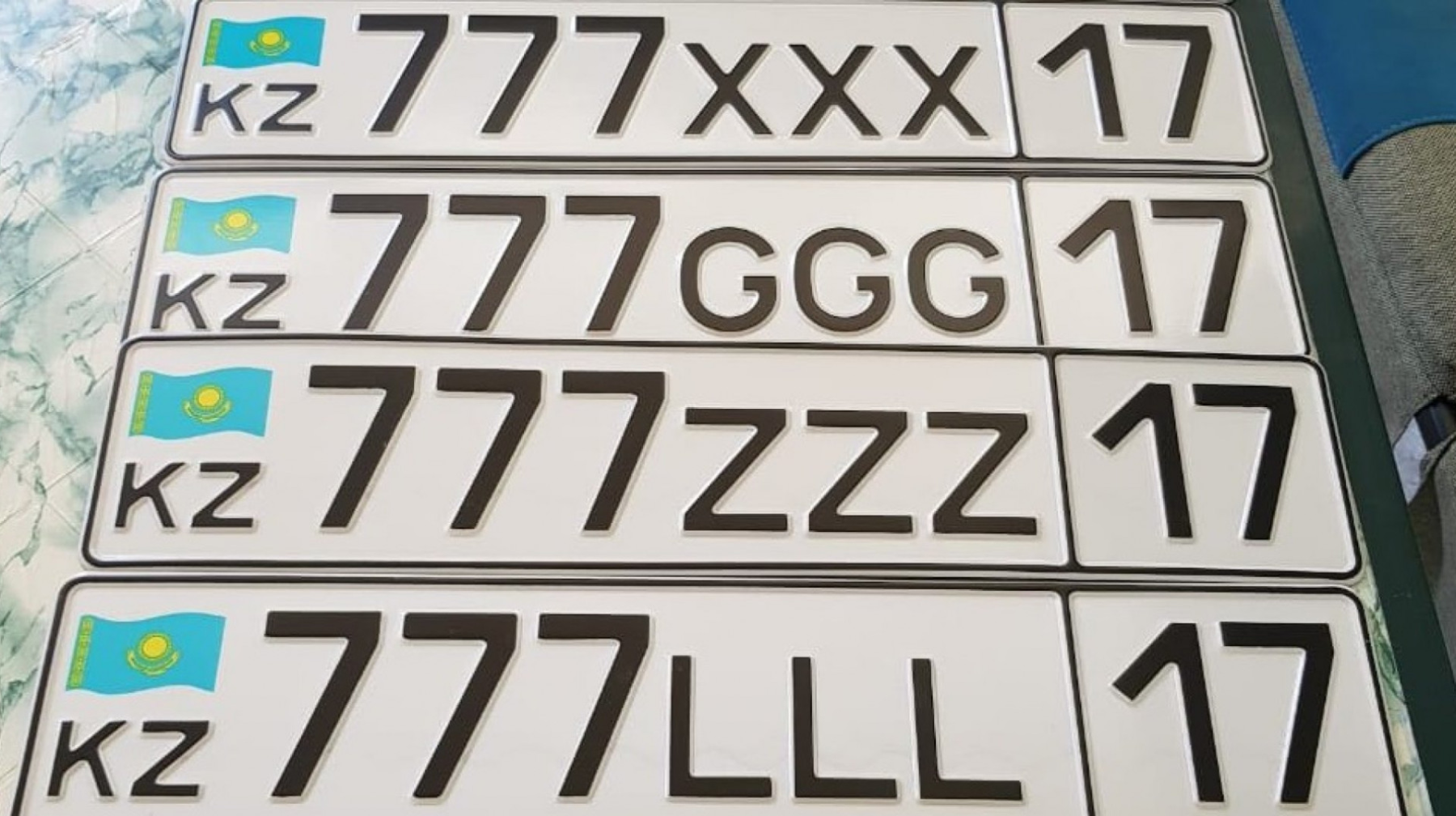 Қазақстанда көлік иелері қымбат нөмірлер үшін шамамен 16 миллиард теңге жұмсаған