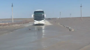 Петропавл су қоймасы жанынан өтетін «Челябі-Новосібір» тас жолын су басты   