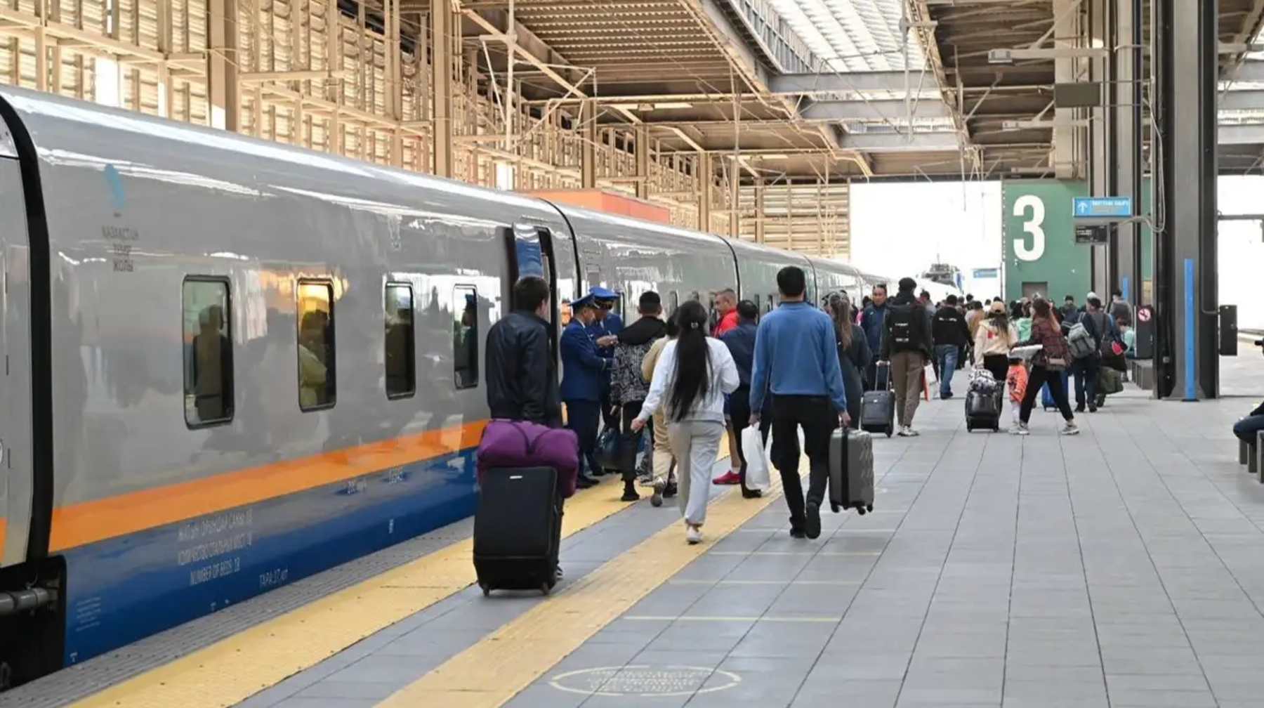 Енді «Астана-Алматы» бағытындағы пойыздар Шу станциясына тоқтамайды  