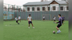 Алматыда сотталған балалар мен студенттер арасында шағын футболдан жарыс өтті  