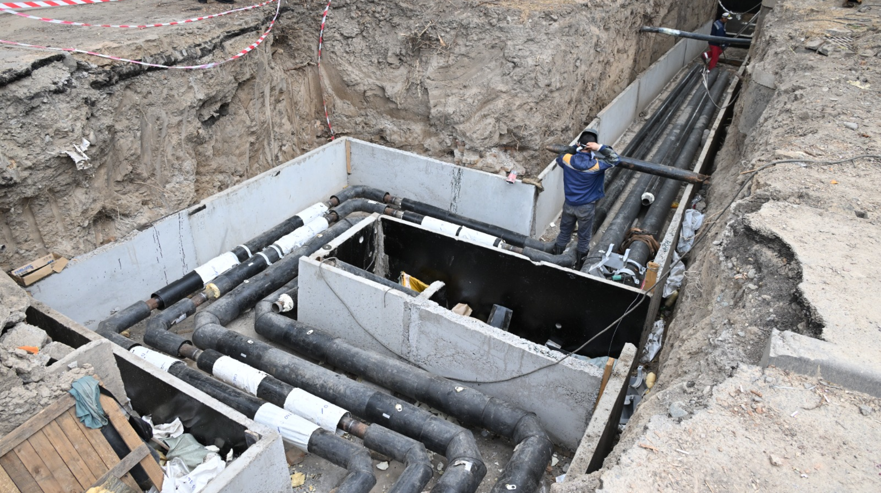 2025 жылы Алматының Түрксіб ауданында 8 км жылу желілері жаңғыртылады