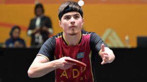 Алан Құрманғалиев үстел теннисінен Францияда "алтын" алды