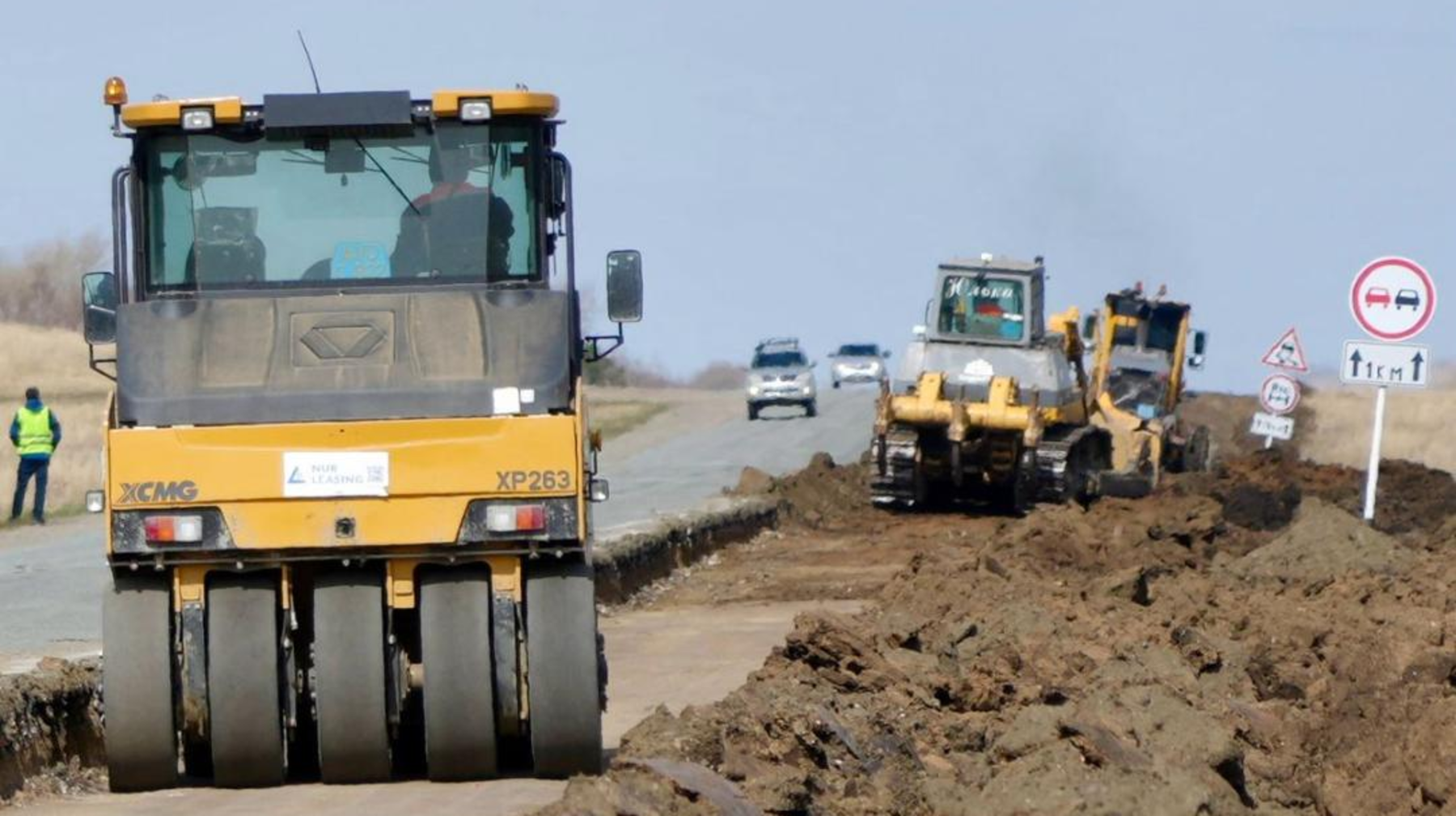 Елімізде алғаш рет үш жолақты жол салынады