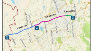 Райымбек батыр даңғылындағы BRT «қасбеттен қасбетке дейін» қағидаты бойынша жүзеге асырылады