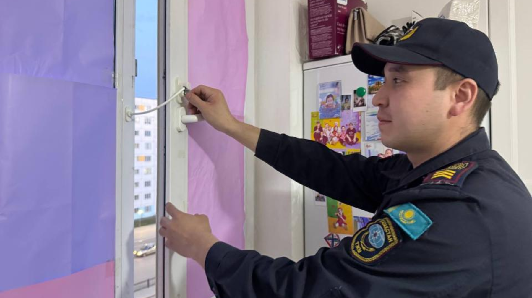 Жыл басынан бері балалардың терезеден құлап кетуіне байланысты 34 хабаралама түскен