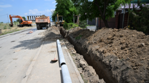 Алматының Алатау ауданында 270 км сумен жабдықтау және су бұру желілері салынады