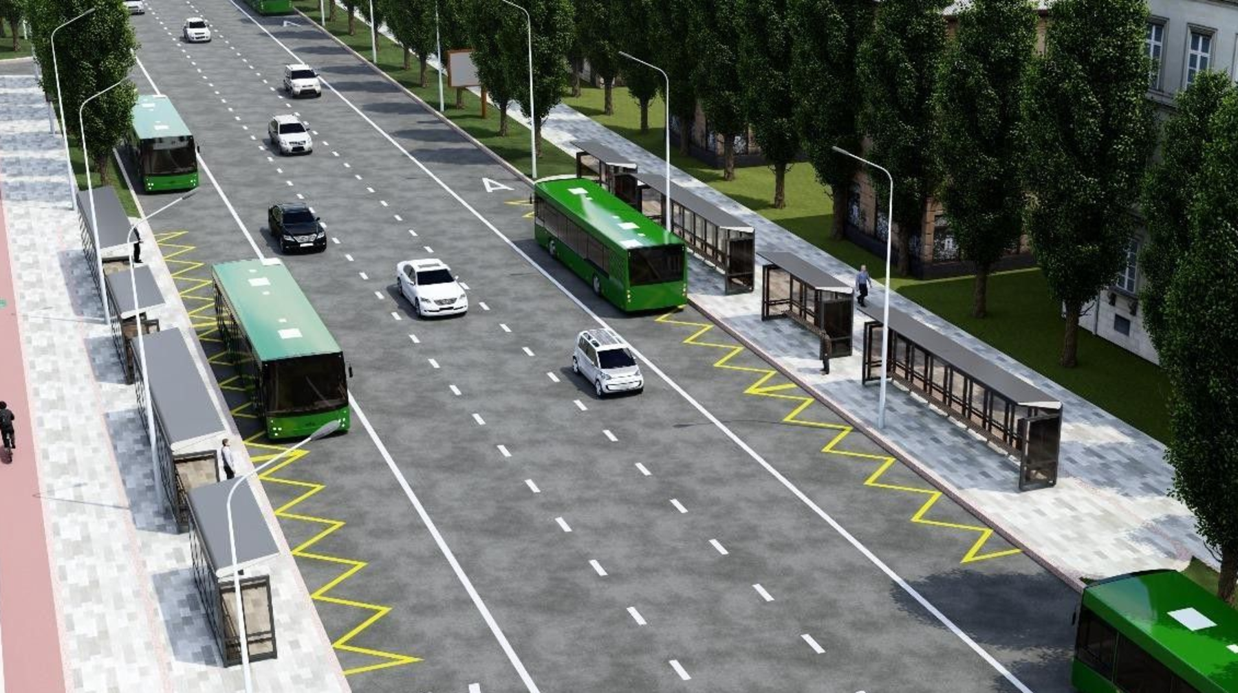 Алматыда Желтоқсан көшесі бойымен BRT желісінің құрылысы басталады