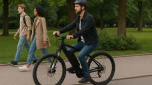 Электроскутермен тротуарда жүруге бола ма?