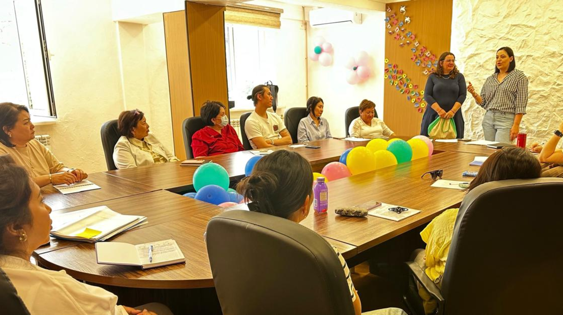 Алматының “Ерте араласу орталығында” дәріс өтті