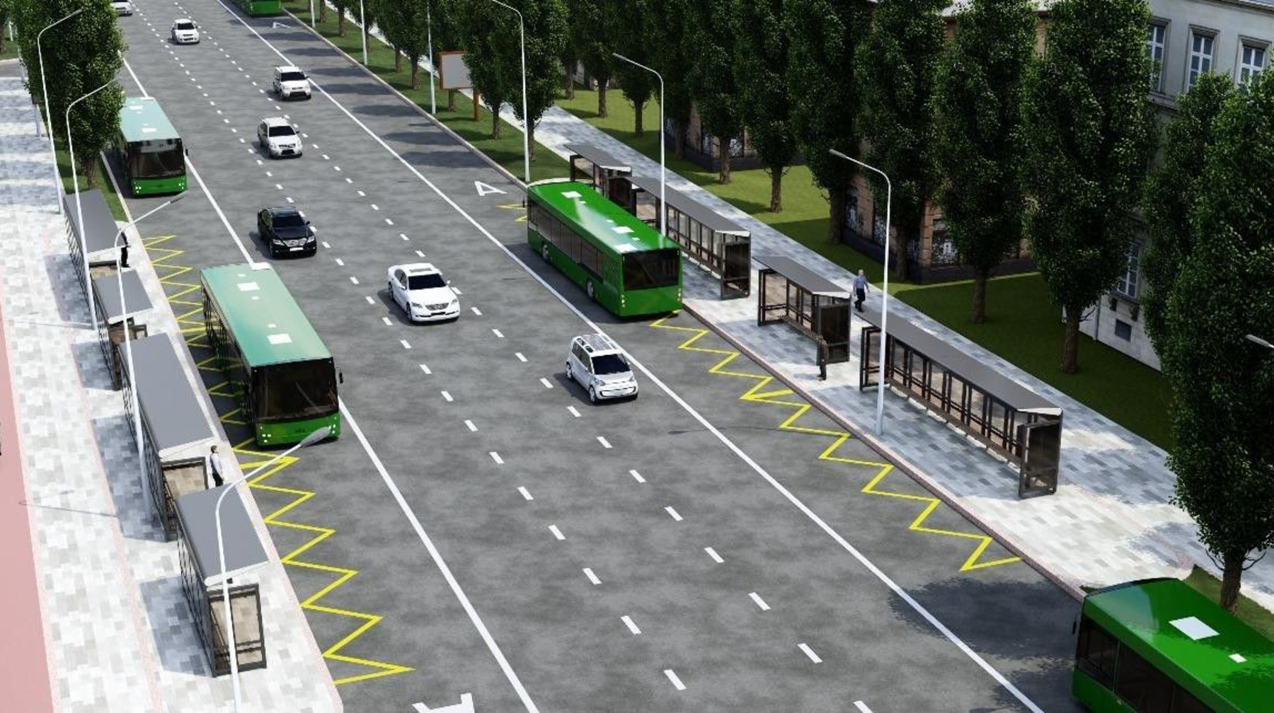 Алматы көлік қаңқасын қалыптастыру: қалада екі BRT желісінің құрылысы жүріп жатыр