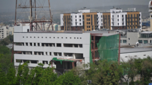 Алматыда «Қазақстан» жаңа медиаорталығының құрылысы жүргізілуде