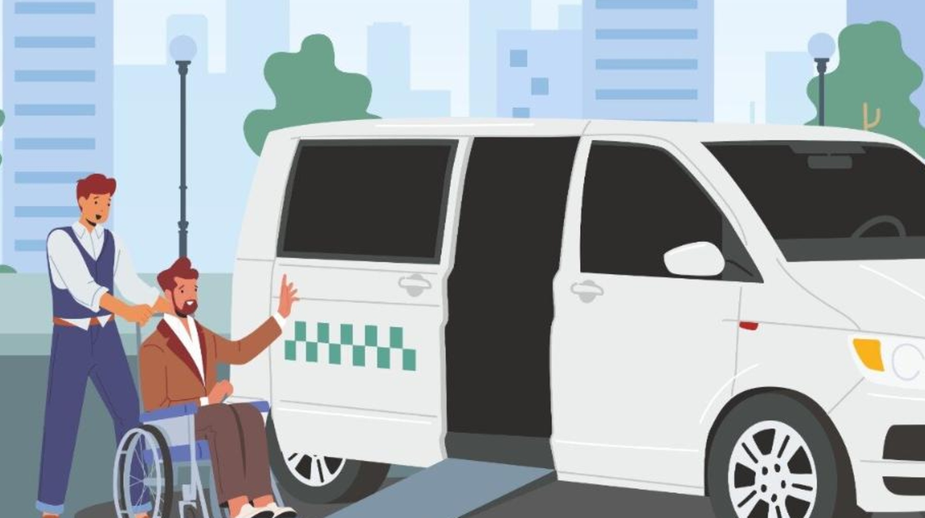 Жыл басынан бері мүгедектігі бар адамдар агрегаторлар арқылы инватакси қызметіне 138 мыңнан астам тапсырыс берді