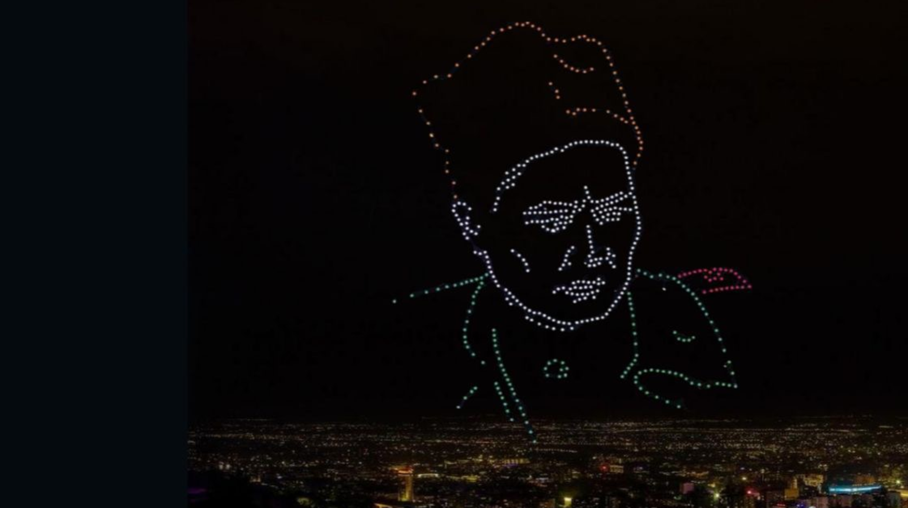 Жеңістің 80 жылдығына арналған дрон-шоу: Алматы аспанында Ұлы Отан соғысы батырларының бейнесі көрсетіледі