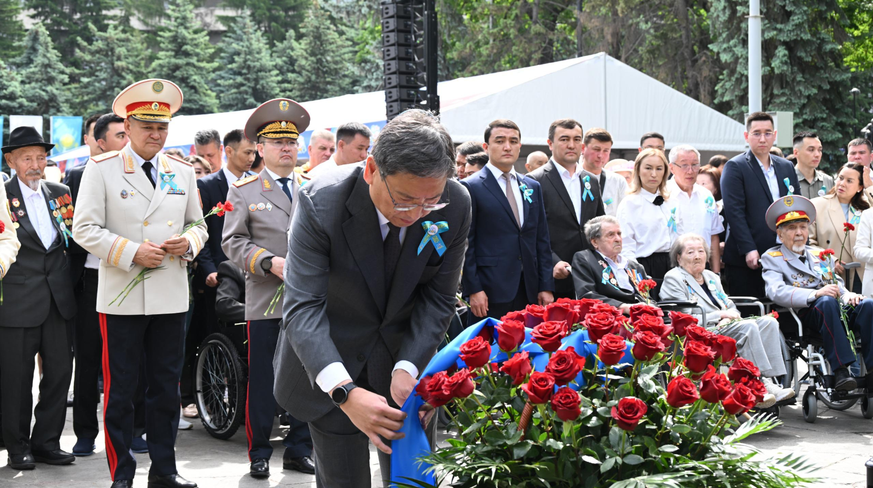 Алматыда Ұлы Отан соғысындағы Жеңістің 80 жылдығы аталып өтті