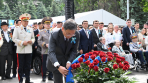 Алматыда Ұлы Отан соғысындағы Жеңістің 80 жылдығы аталып өтті