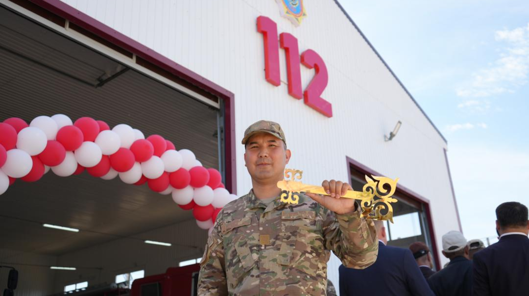 Доссор кентіндегі жаңа өрт сөндіру депосы 15 мың тұрғынды қорғайды