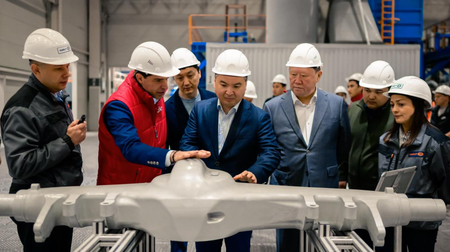 Ерсайын Нағаспаев Қостанай облысының өнеркәсіптік әлеуетімен танысты