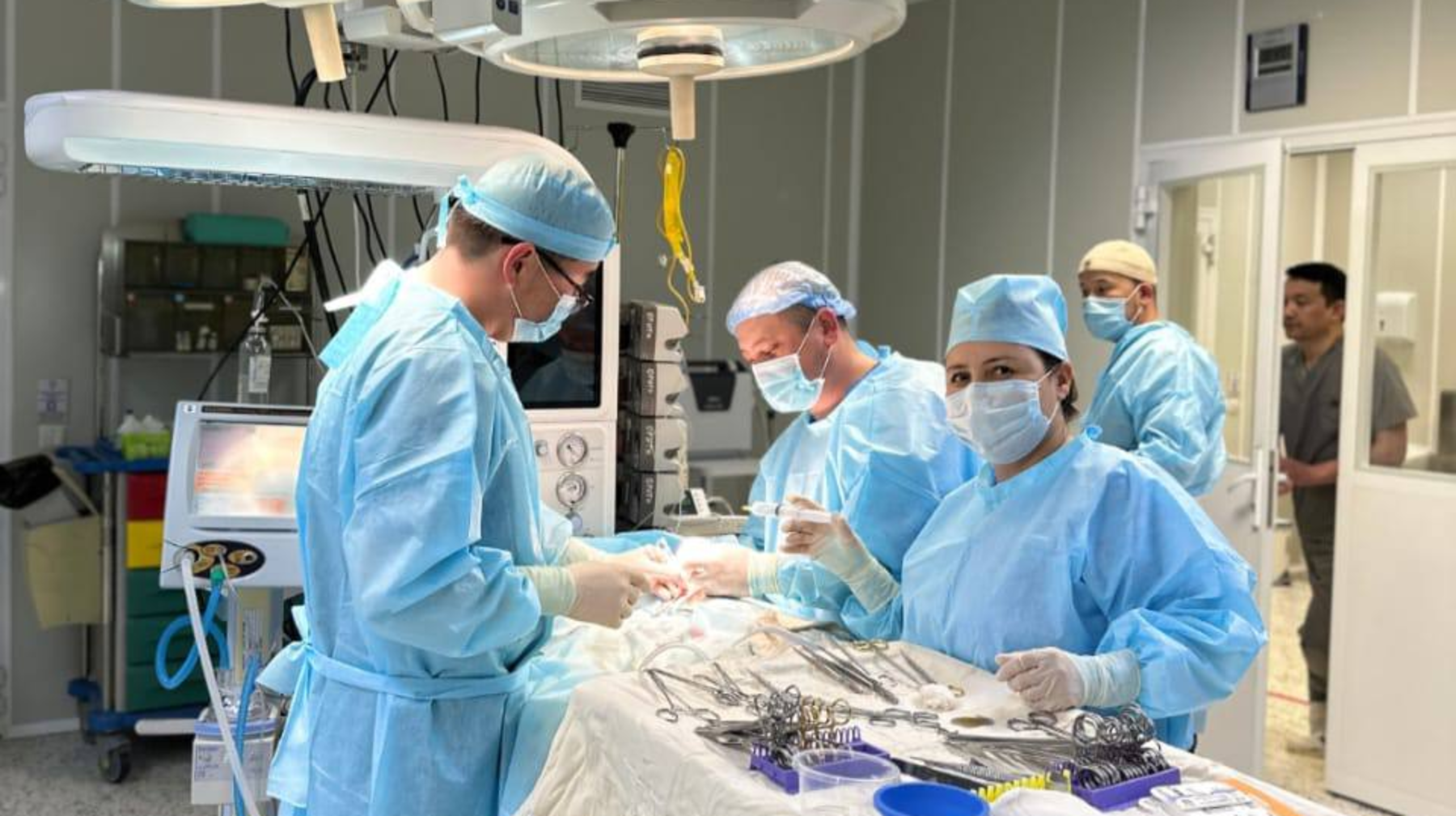 1 кг салмақтағы сәбидің жүрегіне күрделі операция жасалды