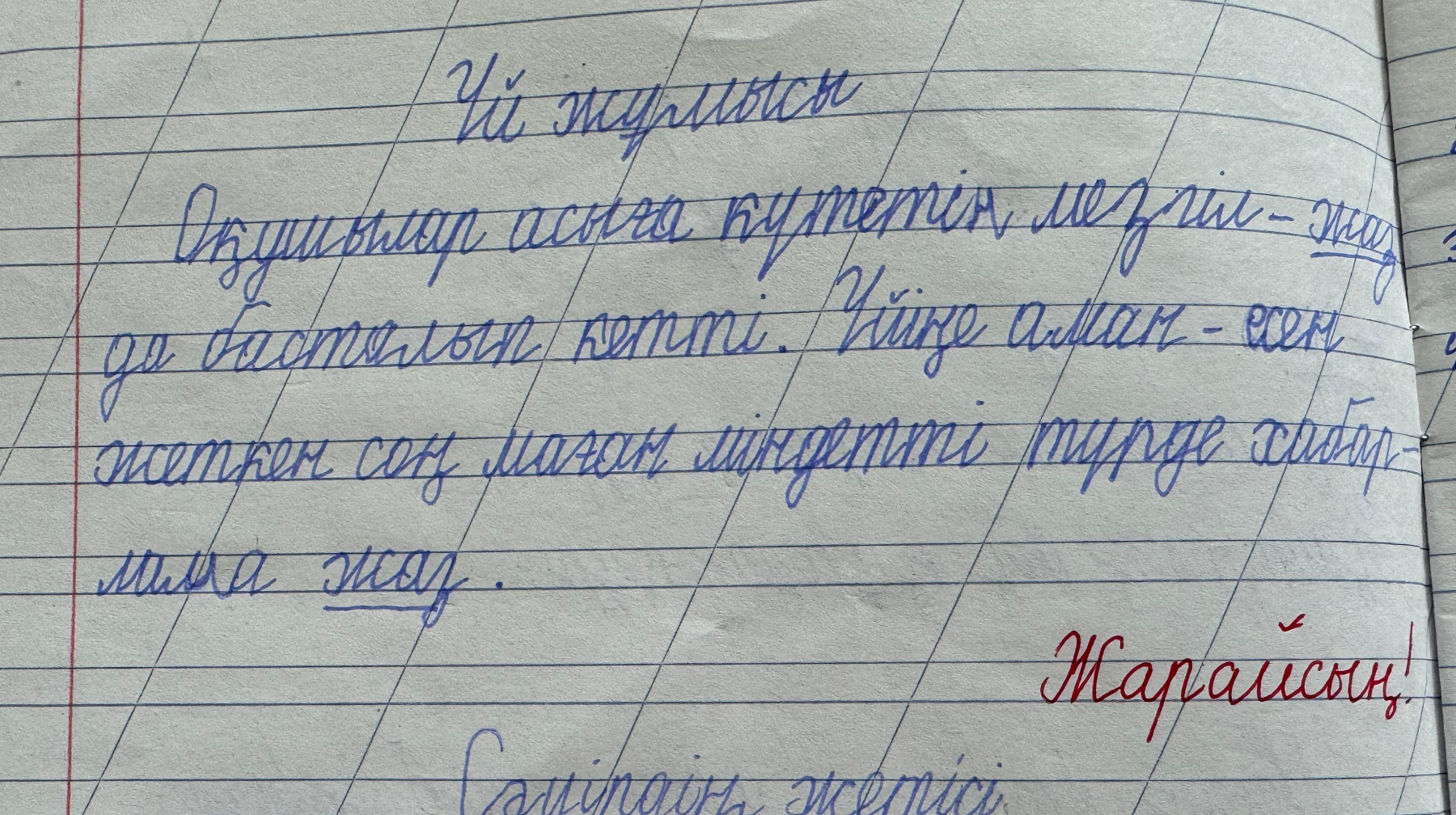 Баланың жазуына қарап мінезін тануға бола ма?