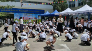 Алматыда "Әкем – тірегім, анам – жүрегім" тақырыбында сурет байқауы өтті