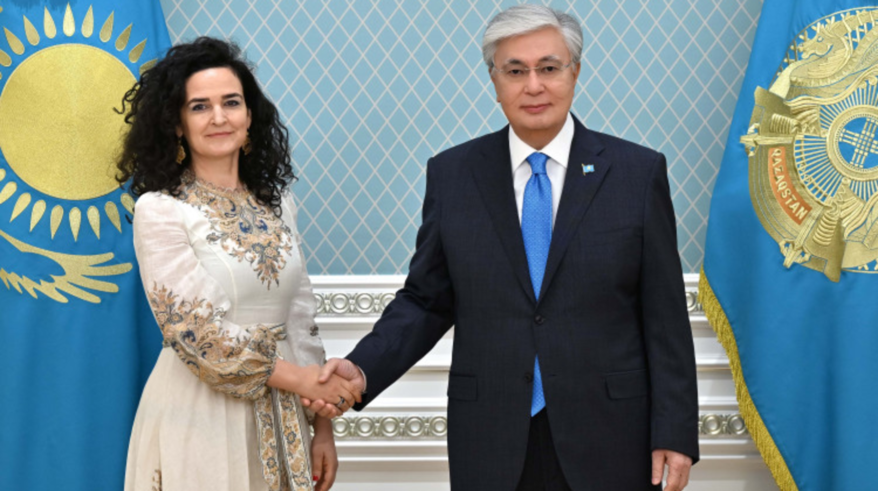 Мемлекет басшысы Жасыл климат қорының атқарушы директоры Мафальда Дуартені қабылдады