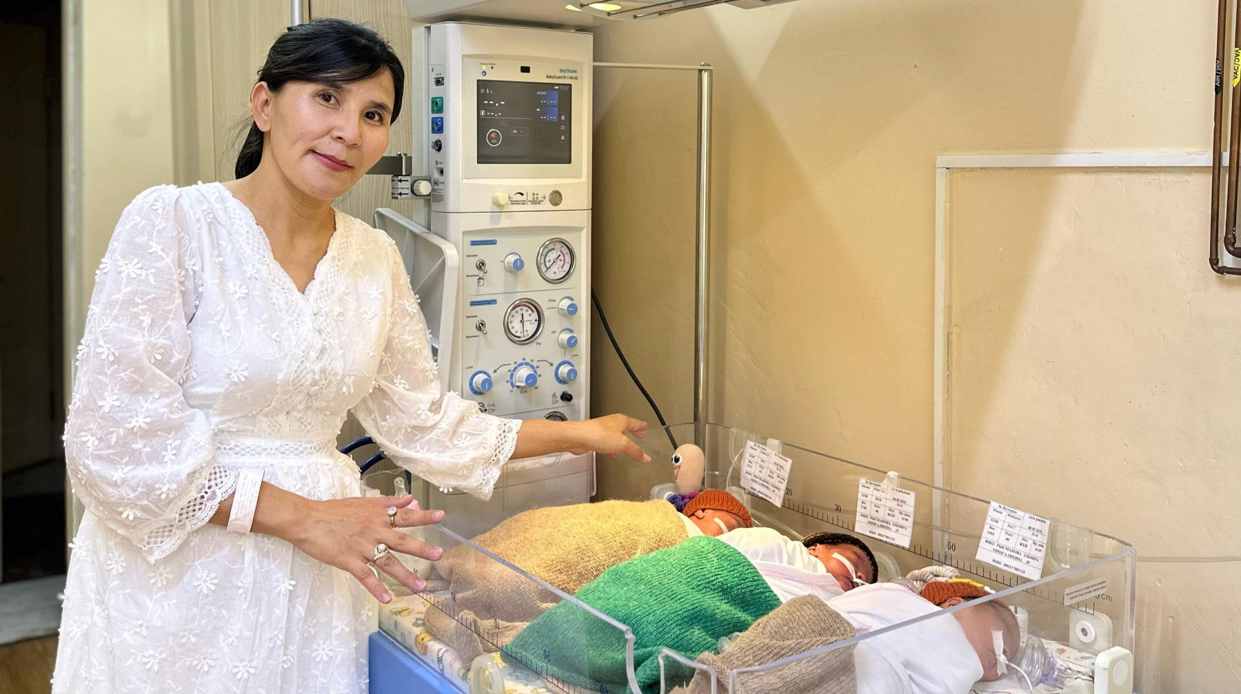 Алматылық келіншек екі егізден кейін үшем дүниеге әкелді