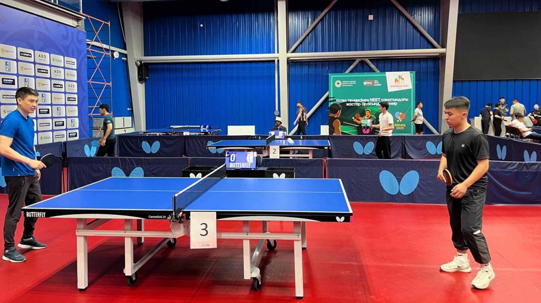Алматылық NEET-жастар үстел теннисінде топ жарды