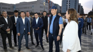 Алматы әкімі Дархан Сатыбалды Наурызбай ауданына жұмыс сапарымен барды