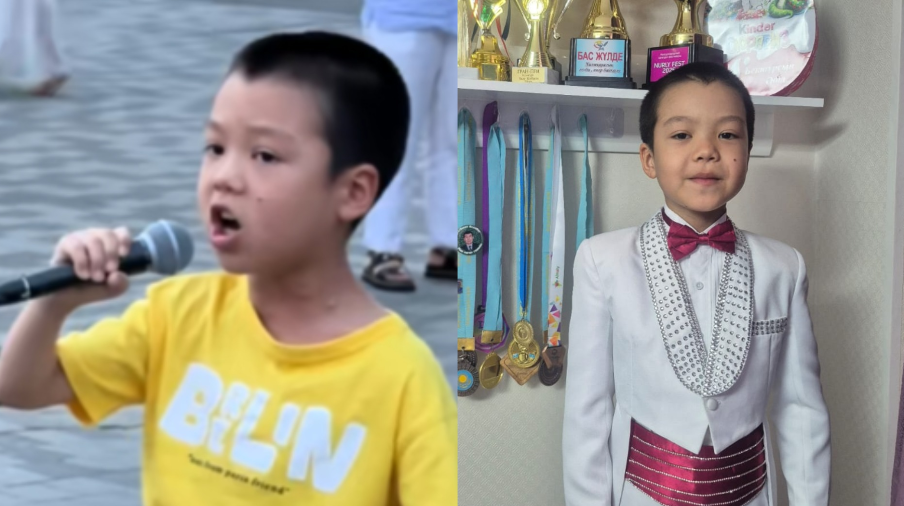 Димаштың әнін орындап, желіні тәнті еткен сегіз жастағы бала кім?