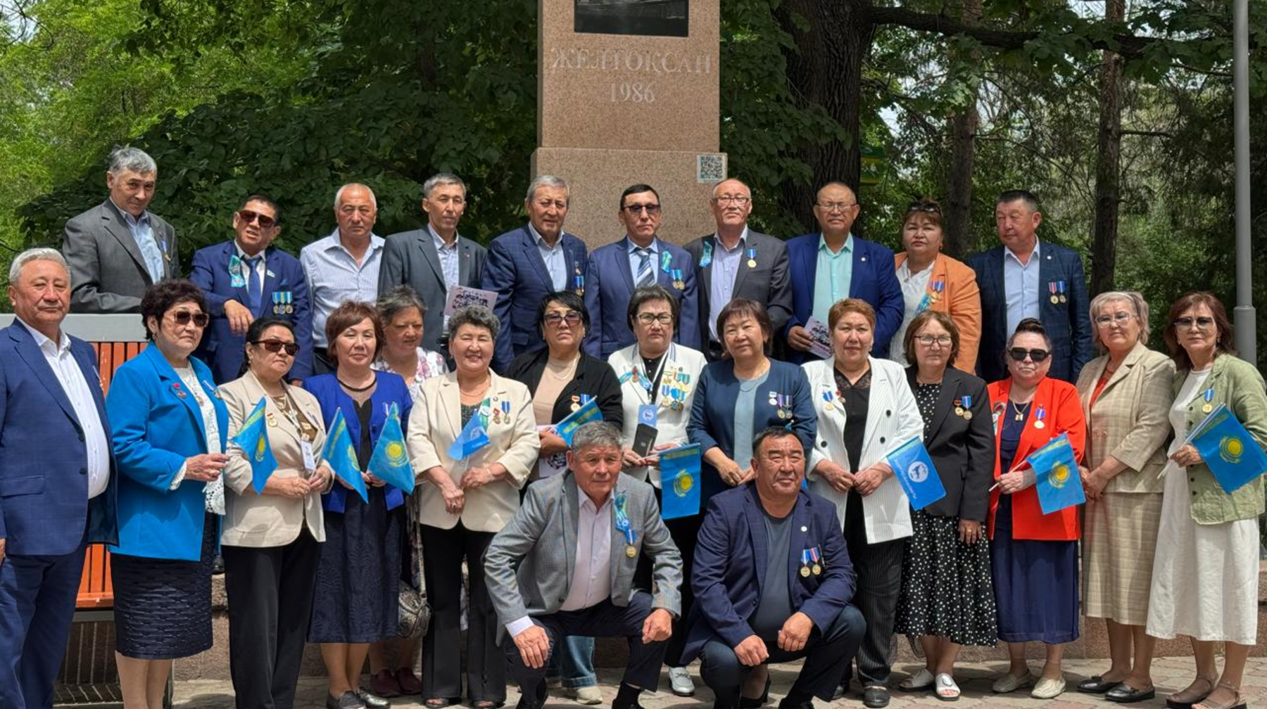 «Желтоқсан-Алматы» мүшелері қуғын-сүргін құрбандарына тағзым етті