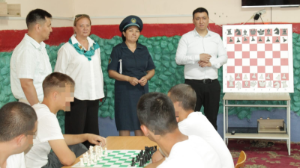 Колония балалары шахмат турниріне қатысты