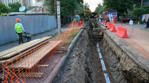 Медеу ауданы су жеткізуді қолға алып, кәріз жүйесін салып жатыр