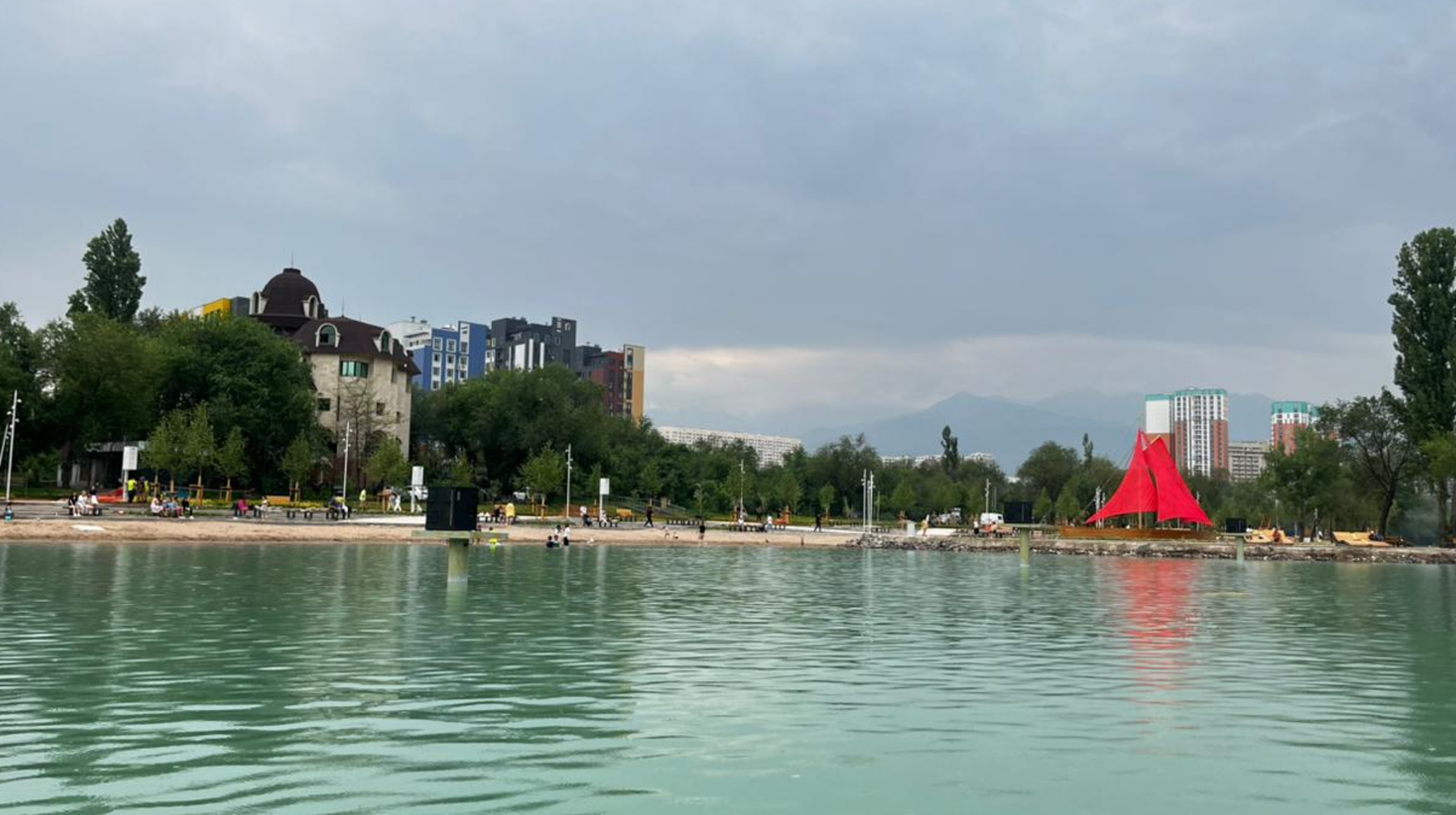 Алматыда Сайран көлі жобасының сапасы мен мерзімі жіті бақылауға алынған