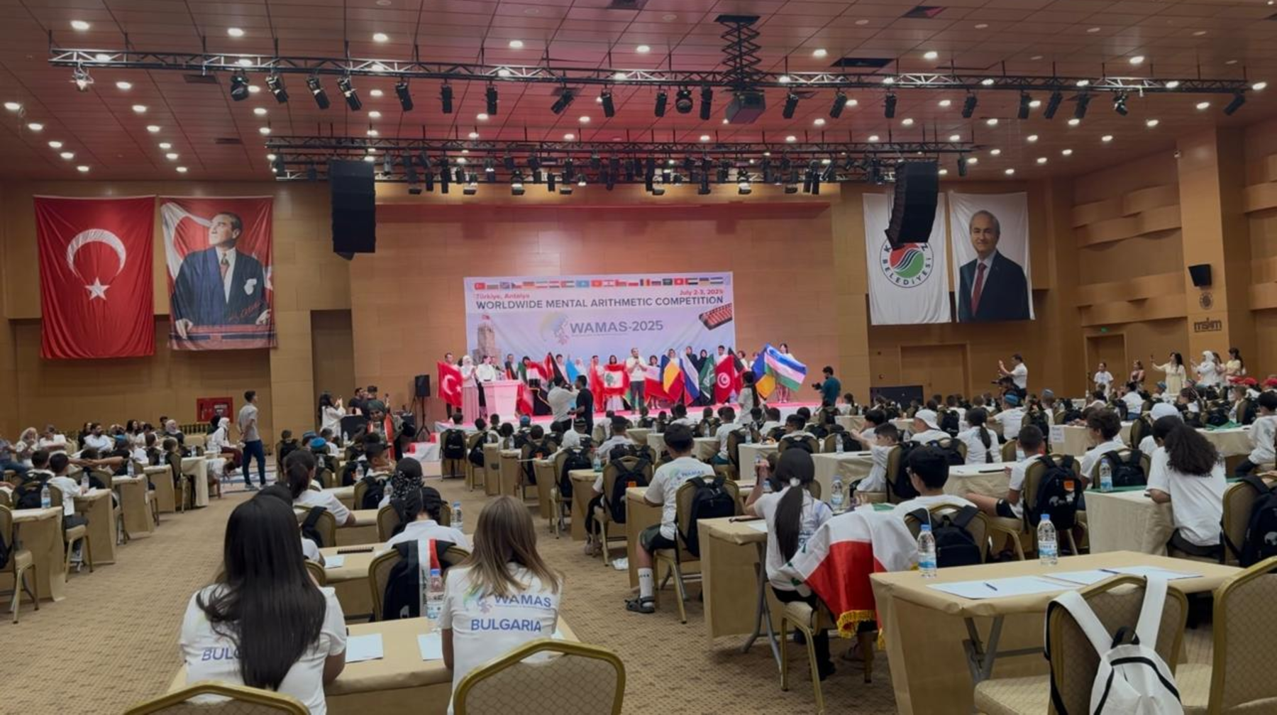 Антальяда өткен Бүкіләлемдік менталды арихметикадан Wamas олимпиадасында қазақстандық оқушылар топ жарды