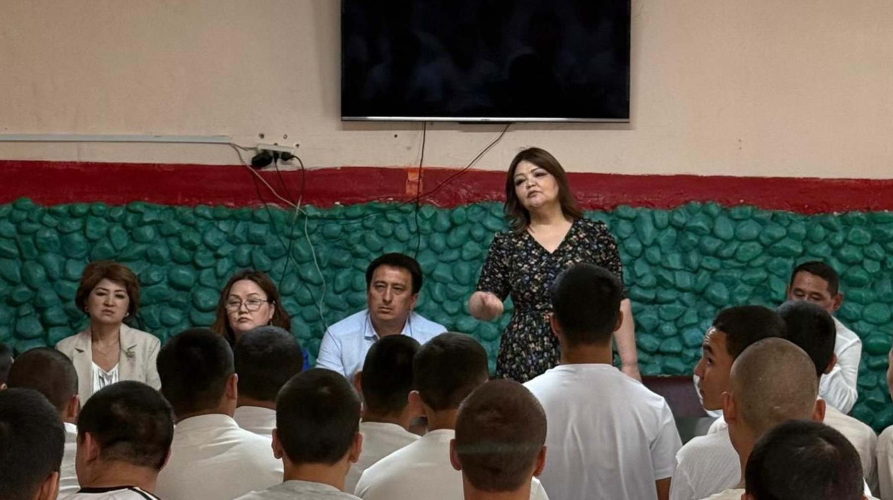 Түзеу мекемесіндегі жасөспірімдерге дәріс өтті