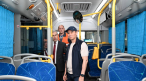 Дархан Сатыбалды қаладағы автобустардың жағдайын тексерді