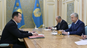 Тоқаев «QazaqGaz» төрағасы Санжар Жаркешовті қабылдады