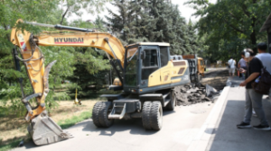 Достық даңғылының бойында жаңа жаяу жүргіншілер кеңістігі құрылмақ