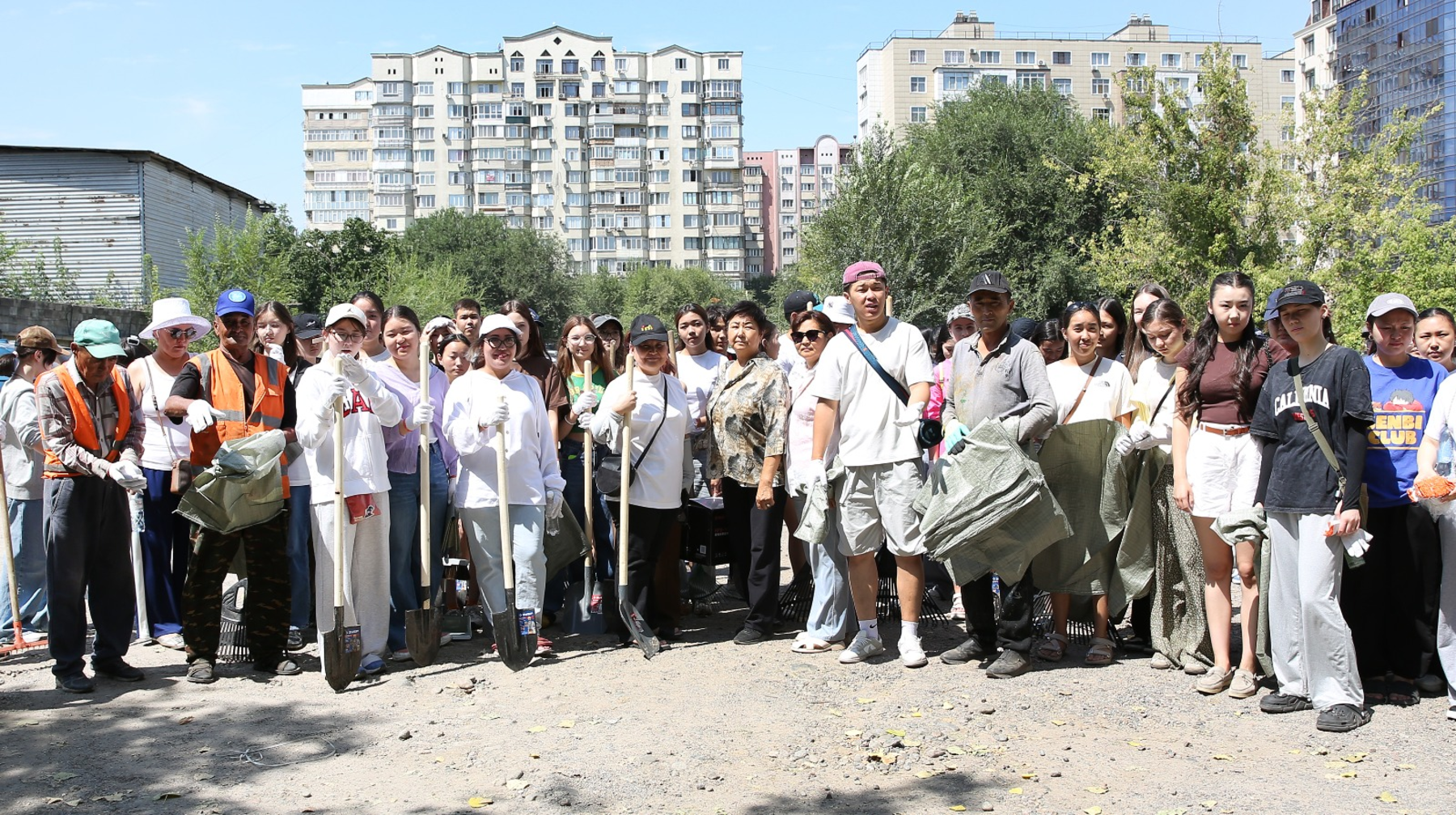 Баршаға ортақ игілік: Алматыда «Таза Қазақстан» экологиялық акциясының кезекті кезеңі өтті