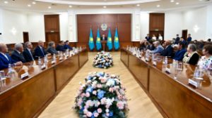 Бектенов Президент атынан құрылыс саласының қызметкерлерін марапаттады