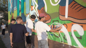 Алматыда Жастар күніне орай мурал ашылды