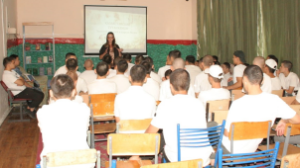 Музей өкілі жазалы жасөспірімдерге дәріс оқыды