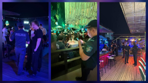 Алматыда түнгі ойын-сауық мекемелеріне рейд жүргізілді