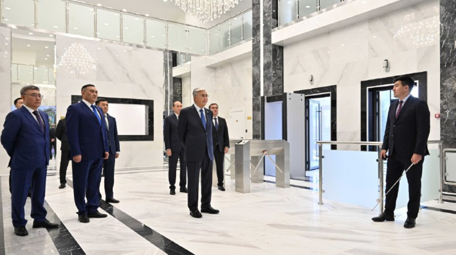  Тоқаев Астана қаласы бойынша ҰҚК департаментінің жаңа ғимаратына барды